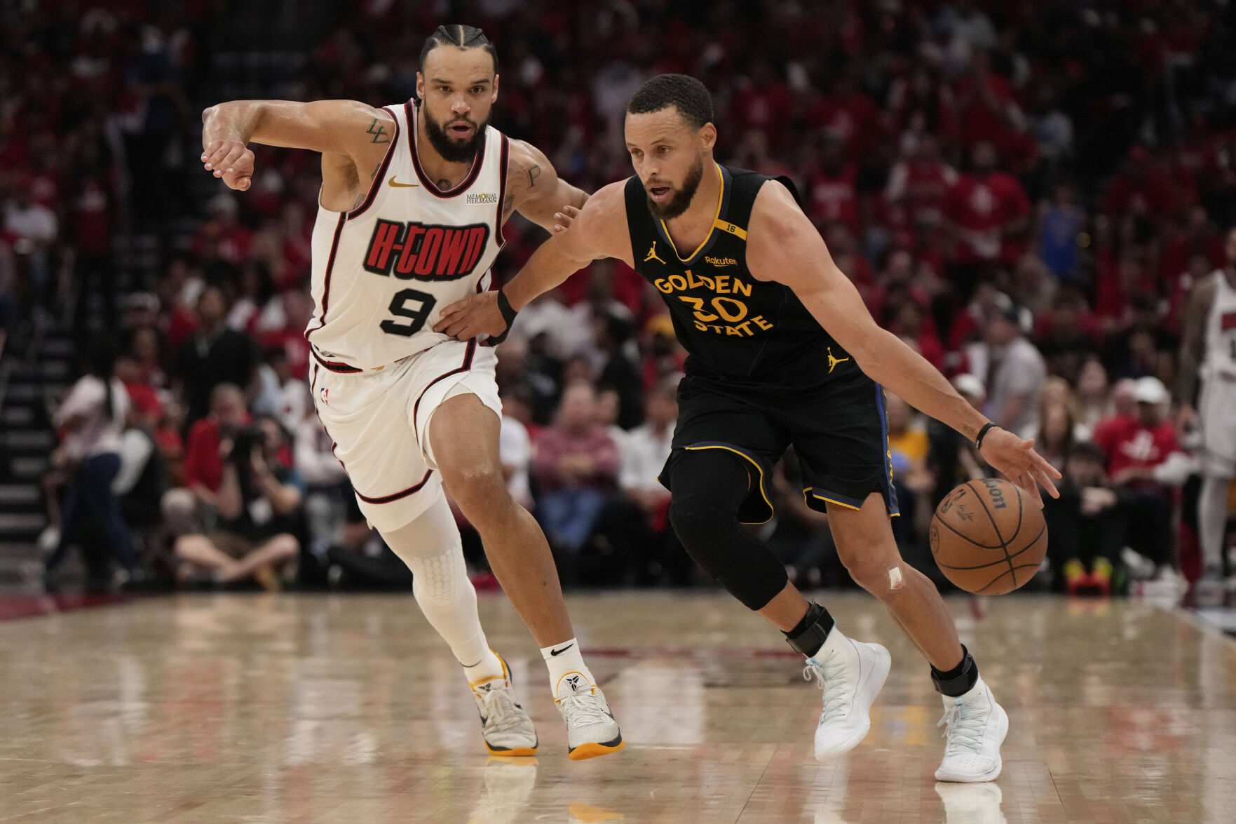 Warriors Rockets Basketball